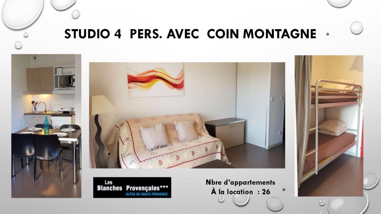 Les Blanches Provencales Bed & Breakfast Selonnet Екстериор снимка