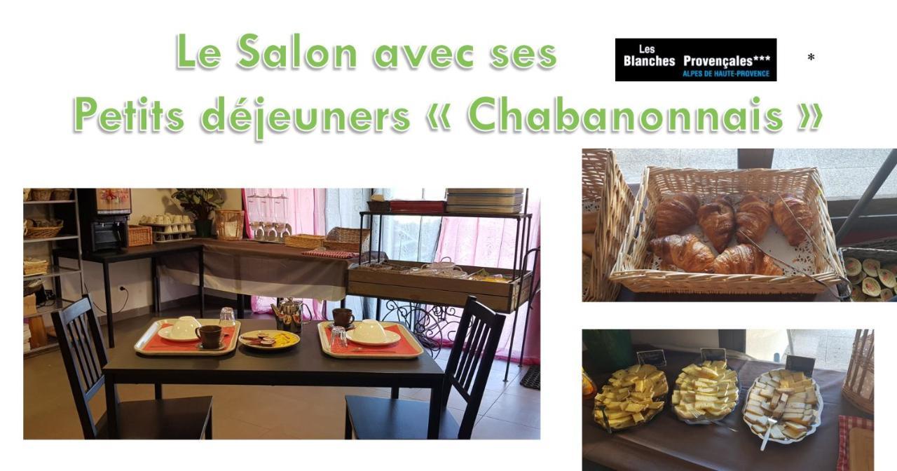Les Blanches Provencales Bed & Breakfast Selonnet Екстериор снимка