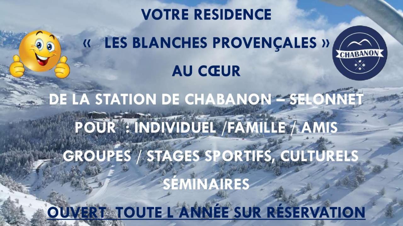 Les Blanches Provencales Bed & Breakfast Selonnet Екстериор снимка